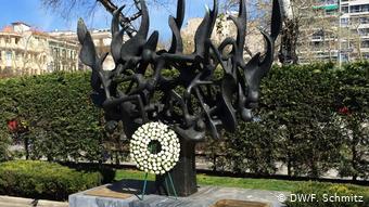 Το μνημείο Ολοκαυτώματος στην πλατεία Ελευθερίας, Θεσσαλονίκη 